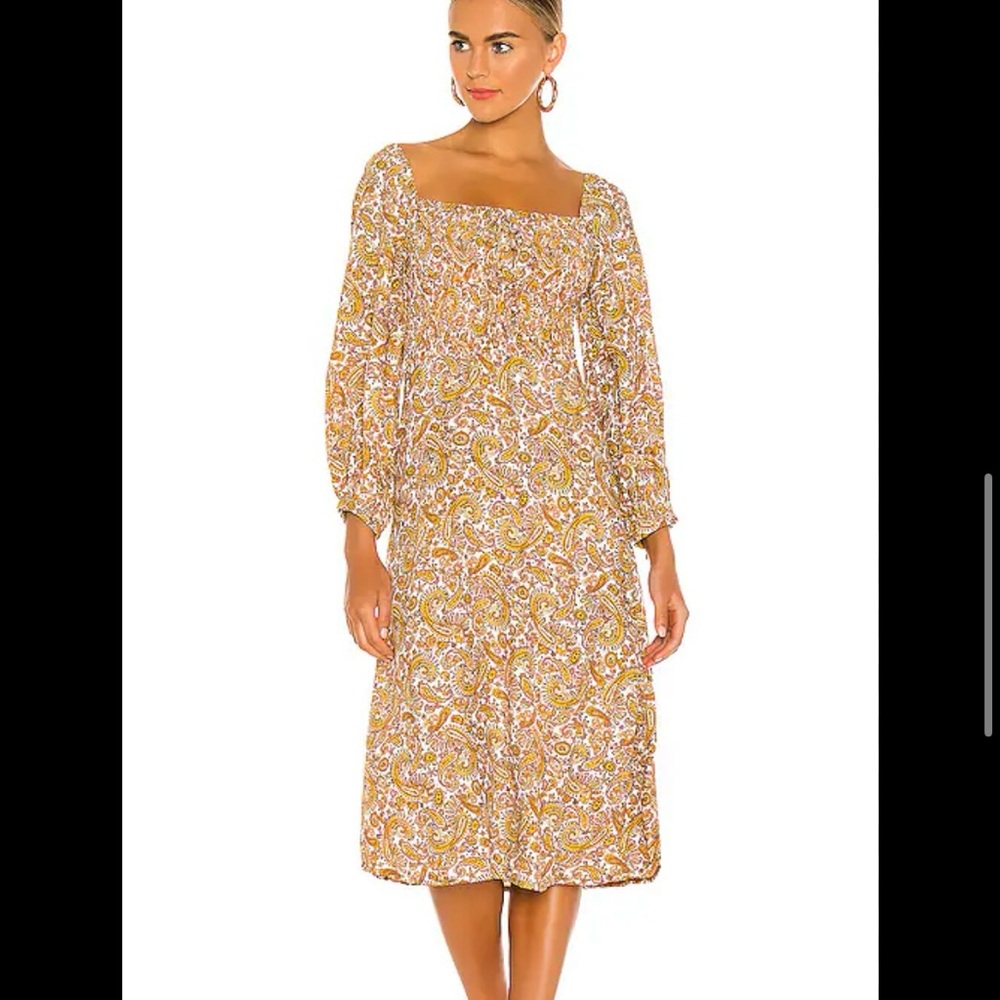 Faithfull The Brand - La Romarine Midi Dress